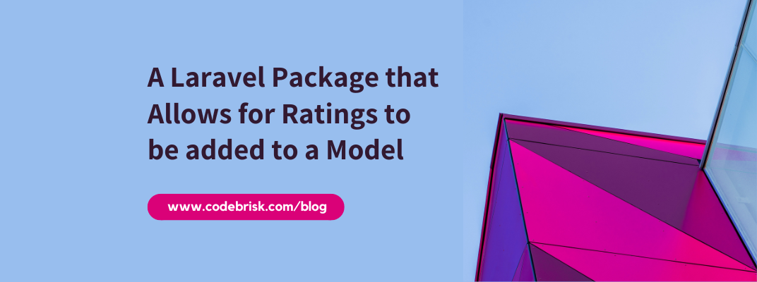 A Package for Ratings to be added to any Laravel Model